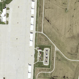 Whiteman Air Force Base map(satellite map)