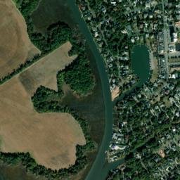 Henlopen Acres Delaware High Resolution Satellite Map