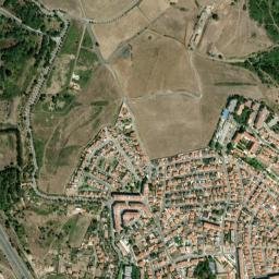 Queijas map(satellite map)
