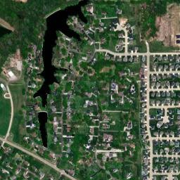 54 Lake View Drive Troy IL 62294 America High Resolution Satellite Map
