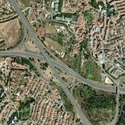 Queijas map(satellite map)