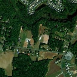Long Acres Delaware High Resolution Satellite Map