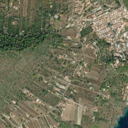 Ustica map(satellite map)