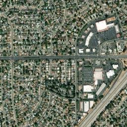 7828 Zenith Drive, Citrus Heights, CA 95621 High Resolution Satellite Map