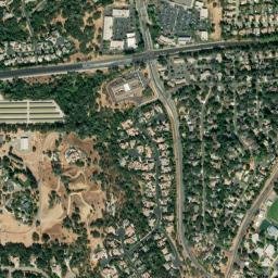 Hidden Valley California High Resolution Satellite Map