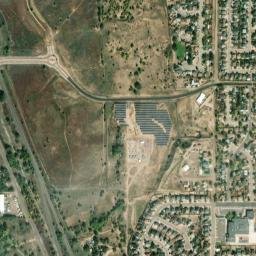 8717-8739 North Santa Fe Avenue, Fountain High Resolution Satellite Map