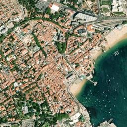 Cascais map(satellite map)