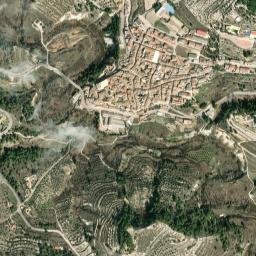 Benilloba map(satellite map)