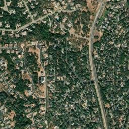 Crown Village California High Resolution Satellite Map