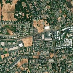 Skinners California High Resolution Satellite Map