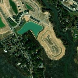 Bay Shore Hills Delaware High Resolution Satellite Map