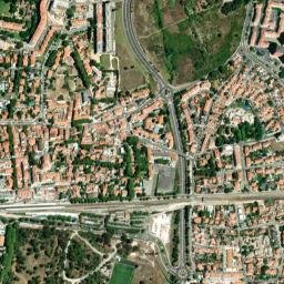 Carcavelos map(satellite map)