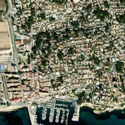 Moraira map(satellite map)