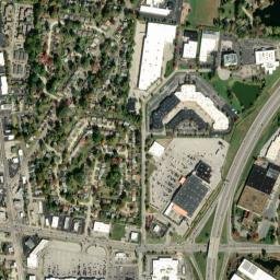 1927-1943 Woodson Road, Overland, MO  High Resolution Satellite Map