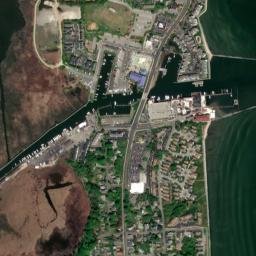 Chesapeake Beach map(satellite map)