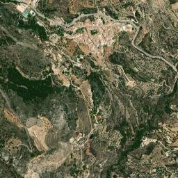 Confrides map(satellite map)