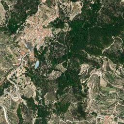 Benimantell map(satellite map)