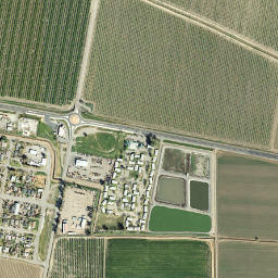 Madison California High Resolution Satellite Map