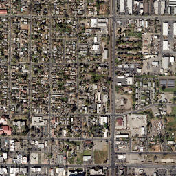 Woodland California High Resolution Satellite Map