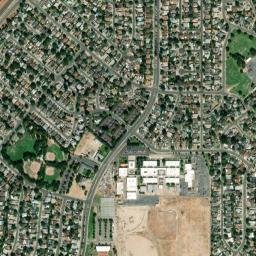 Foothill Farms map(satellite map)