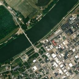 Vincennes map(satellite map)