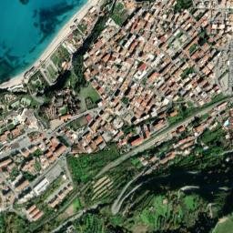 Tropea map(satellite map)