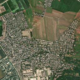 Hwangju-ŭp map(satellite map)