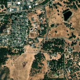 Kingsville California High Resolution Satellite Map