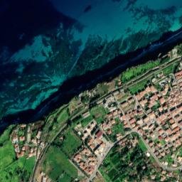 Santa Domenica map(satellite map)