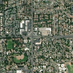 8026-8098 Temple Park Road, Fair Oaks, CA  High Resolution Satellite Map