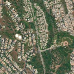Satellite view of El Dorado Hills Golf Course