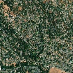 Cambridge Oaks California High Resolution Satellite Map
