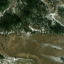 Gunnison County map(satellite map)