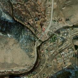 Almont Colorado High Resolution Satellite Map