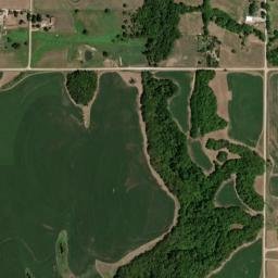 5200-5284 W 221st St Osage City KS High Resolution Satellite Map