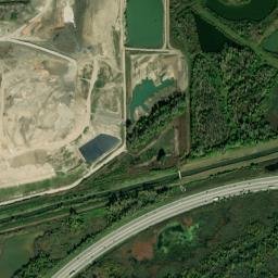 Interstate 55 Fairmont City IL 62201 High Resolution Satellite Map