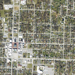 Harrisonville map(satellite map)