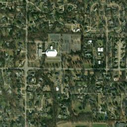 Satellite view of St. Louis Country Club