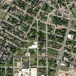 2900-2950 Glasgow Avenue, St. Louis, MO High Resolution Satellite Map