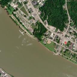 Aberdeen Ohio High Resolution Satellite Map