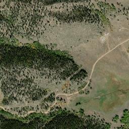 Whitehorn Colorado High Resolution Satellite Map