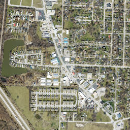 Cass County map(satellite map)