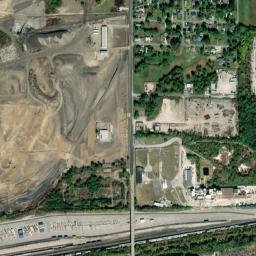 Fairmont City map(satellite map)