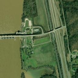 Franklin Furnace map(satellite map)