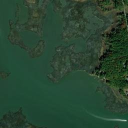 Herring Landing Delaware High Resolution Satellite Map