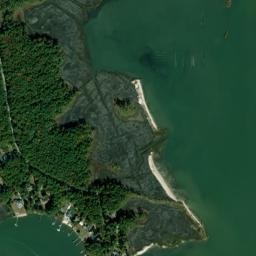 Angola Landing Delaware High Resolution Satellite Map