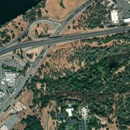 Alder Creek California High Resolution Satellite Map