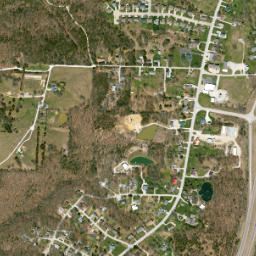 Holts Summit map(satellite map)