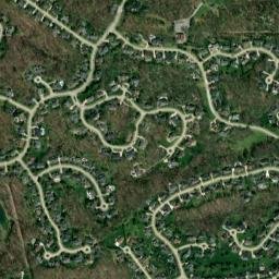 1536 Highland Valley Circle Wildwood MO High Resolution Satellite Map