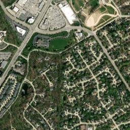 1817-1855 Missouri 340 Chesterfield MO High Resolution Satellite Map